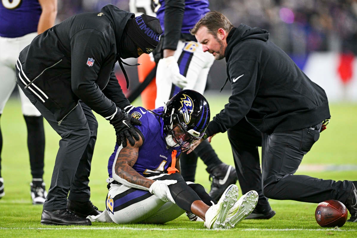 Baltimore Ravens Update Zay Flowers' Injury Recovery