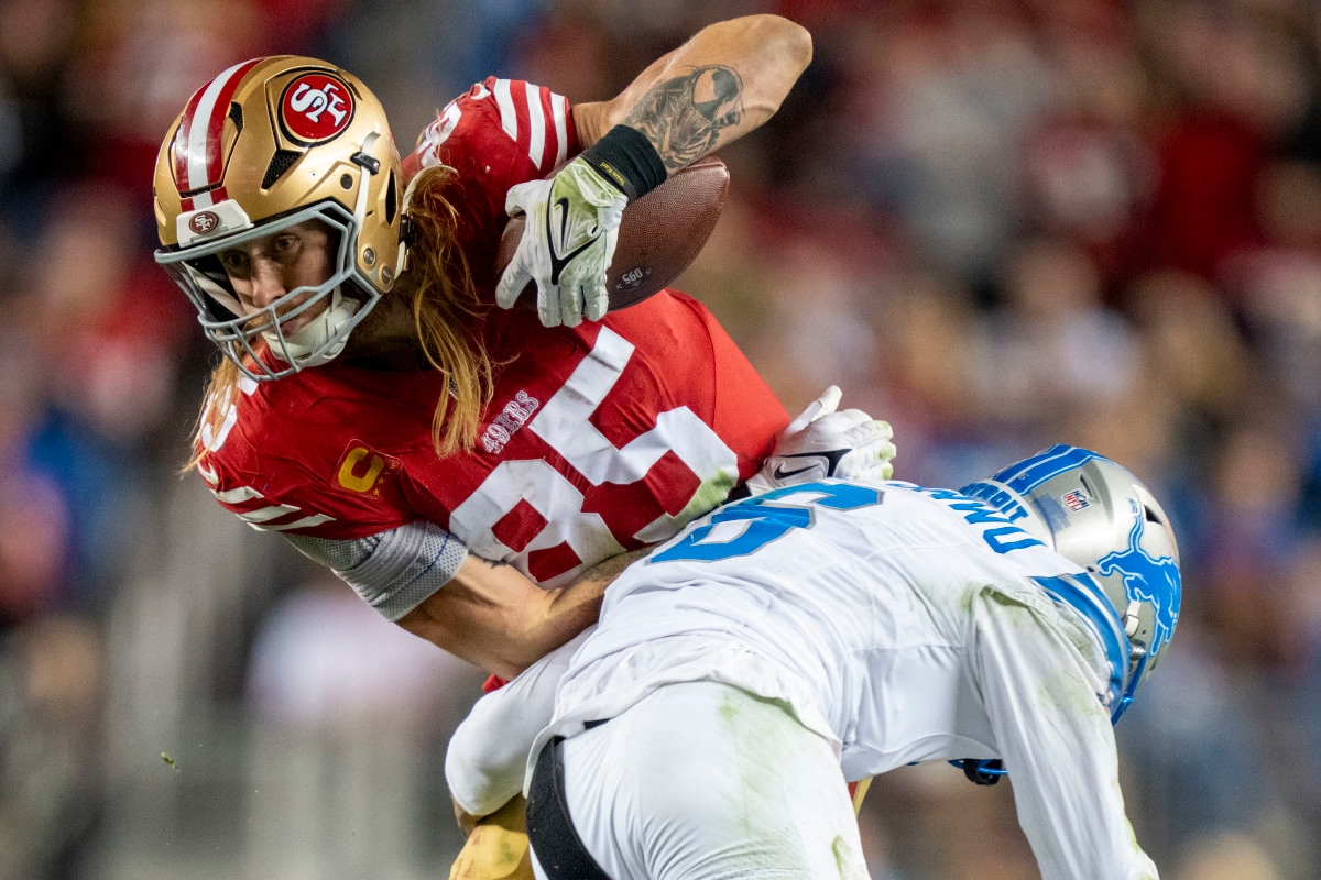 49ers' George Kittle Named Top 3 Tight End Draft Pick of Millennium