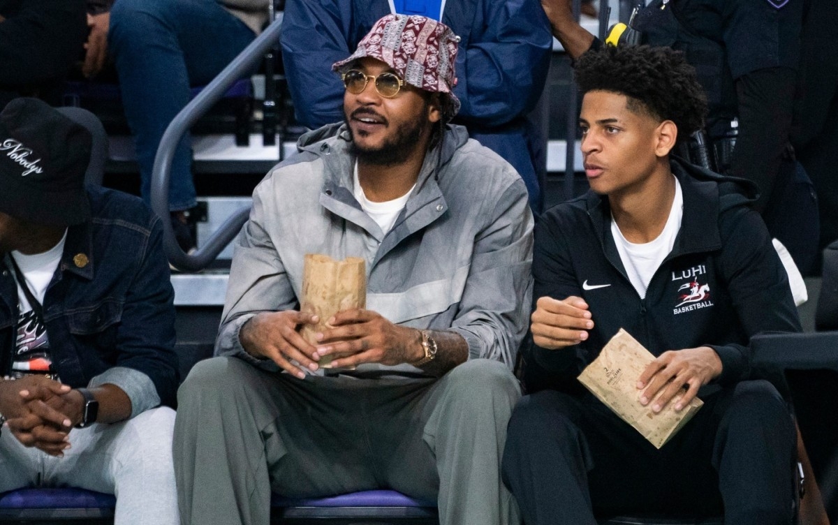 Carmelo Anthony's Son Kiyan Anthony's Change in Physical Appearance Is Turning Heads