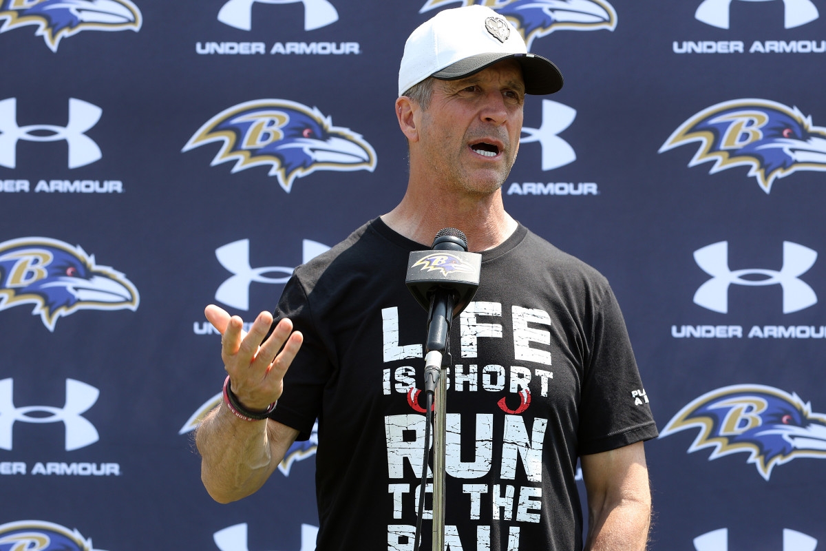 John Harbaugh's Incredible Weightlifting Feat Turns Heads Saturday