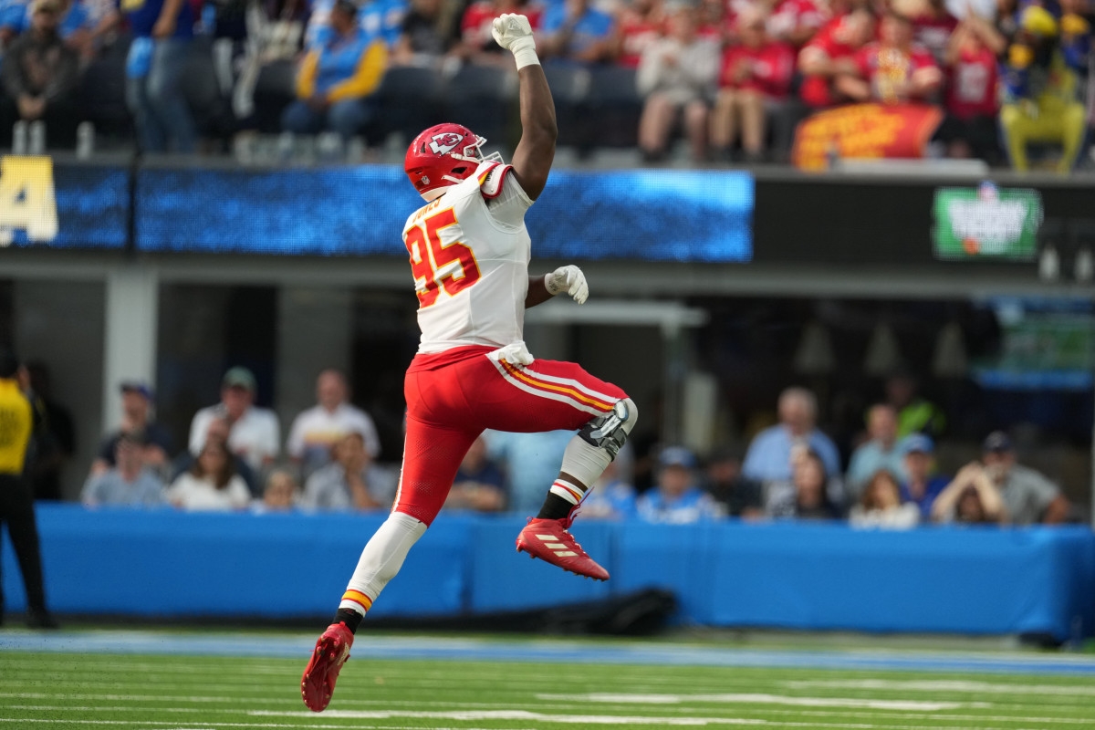 Kansas City Chiefs star Chris Jones was named the NFL's best interior defensive lineman.