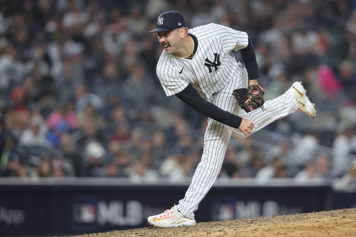 Dodgers sign former Yankee Lou Trivino to minor league contract