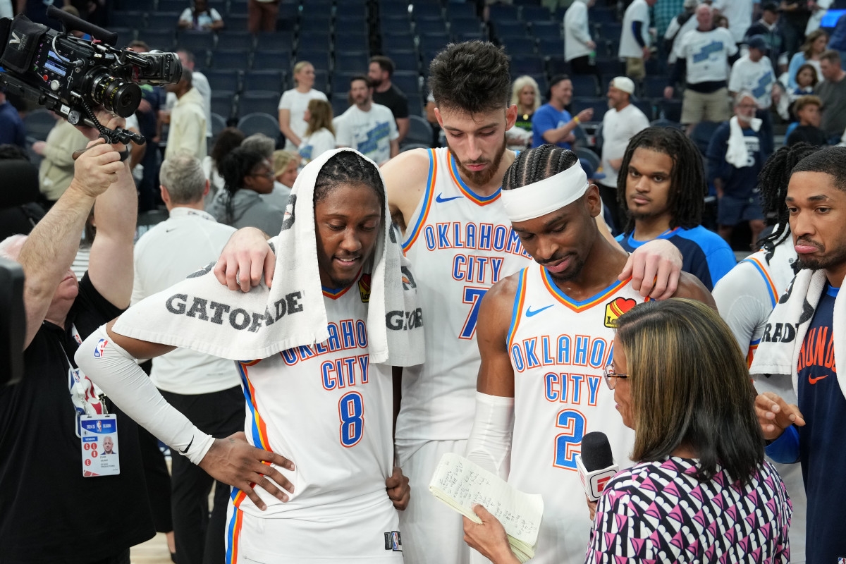 Shai Gilgeous-Alexander Praises Key Teammate Amid NBA Finals