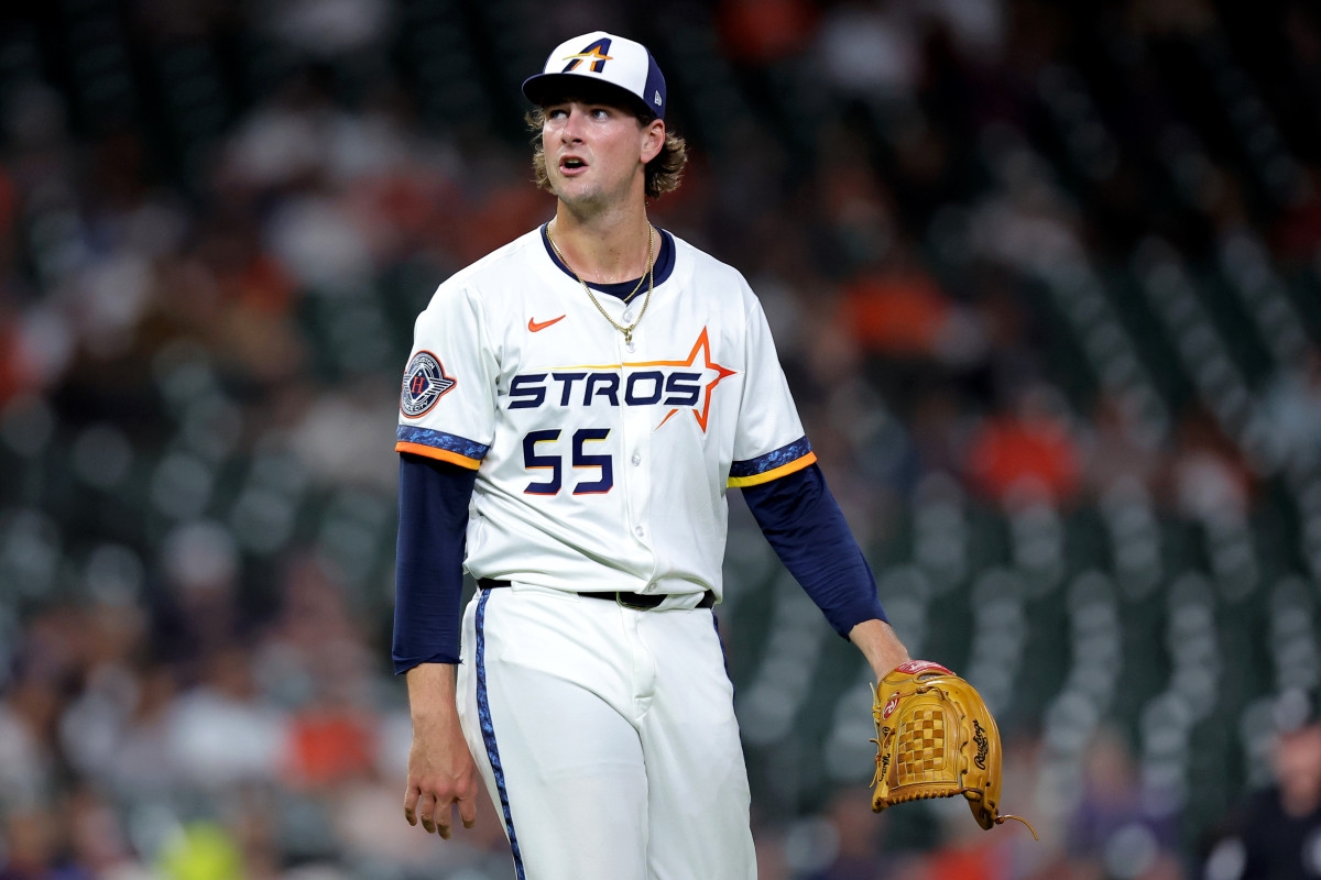 Houston Astros Place Former No. 1 Prospect Forrest Whitley on the 15-Day IL