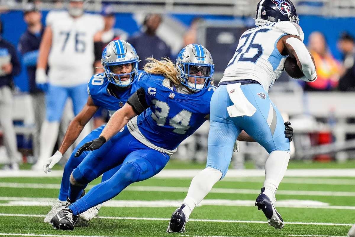 Lions' Anzalone Believes He's Unique Among NFL Linebackers