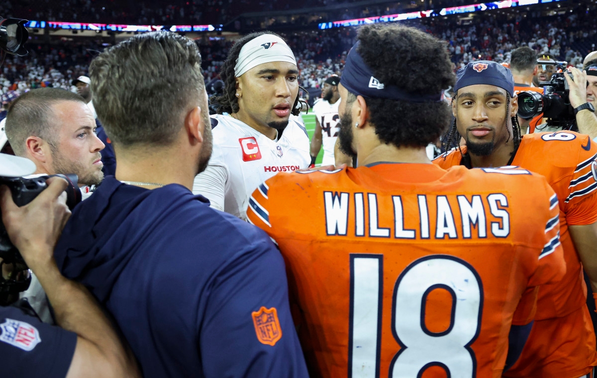 Texans' C.J. Stroud Jokingly Throws Jab at Bears QB Caleb Williams
