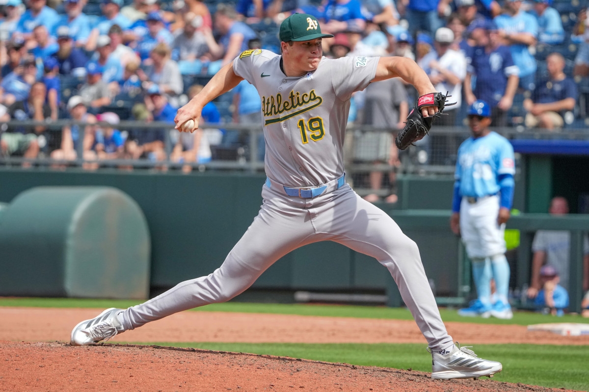 Trade Pitch Moves Athletics' Mason Miller to Red Sox