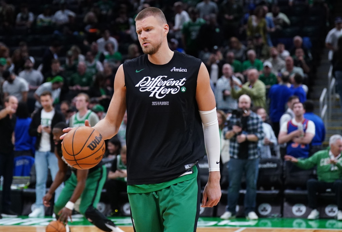 Fans Are Saying The Same Thing About Kristaps Porzingis After Game 5 Benching