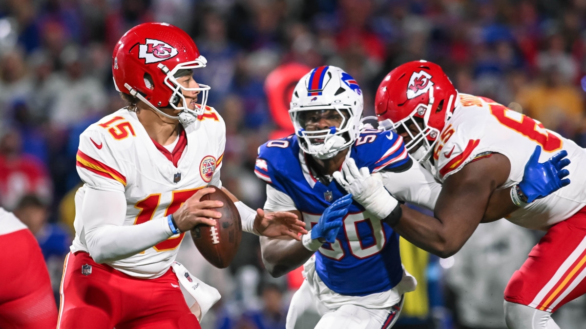 It's Chiefs vs. Bills In Top-Ranked Rivalry Game In 2025