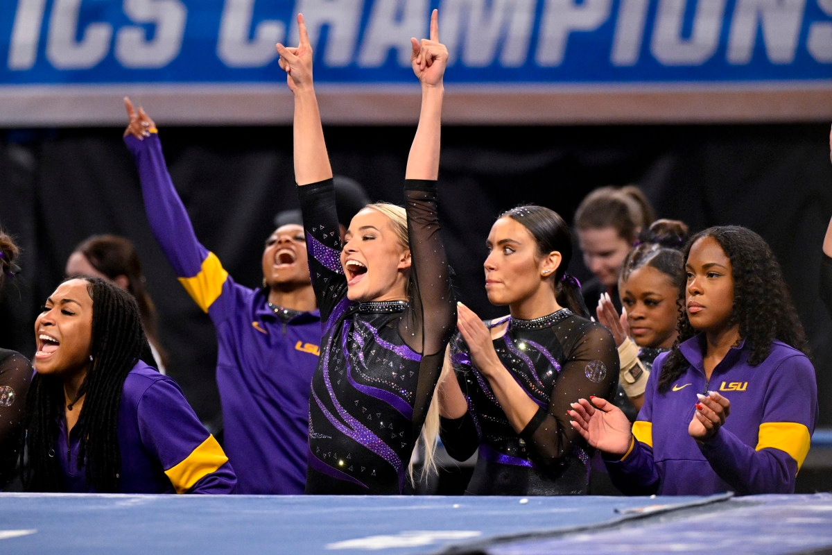 LSU Gymnastics Flexes on Rivals in Latest Post
