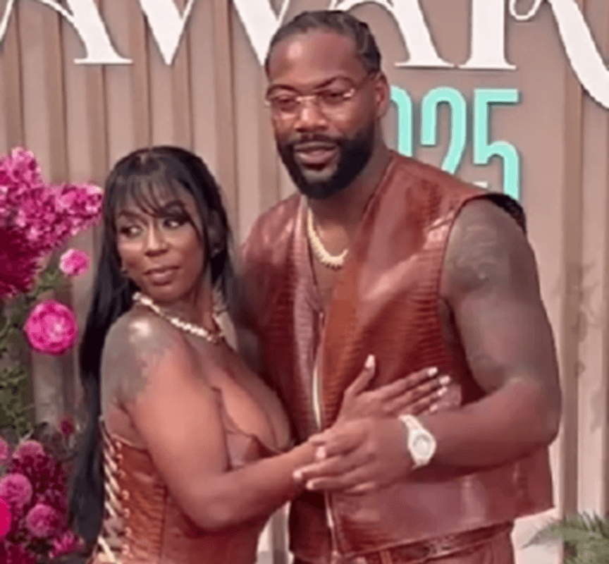 Former Lion Za'Darius Smith, Well Known Girlfriend Turn Heads on BET Awards Red Carpet