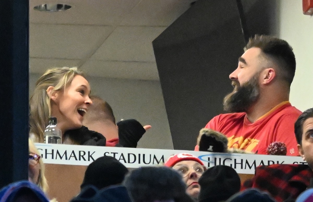 Kylie Kelce's Appearance at Eagles Event Is Turning Heads