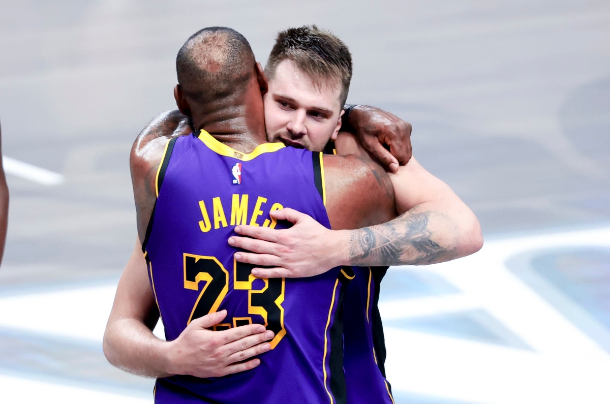 LeBron James Makes Major Announcement Featuring Luka Doncic on Saturday