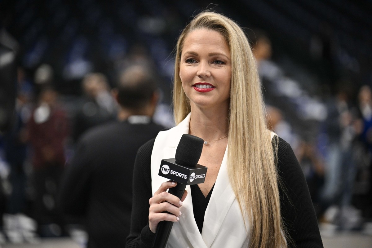 NBA Reporter Allie LaForce Turns Heads With Outfit for Warriors-Rockets