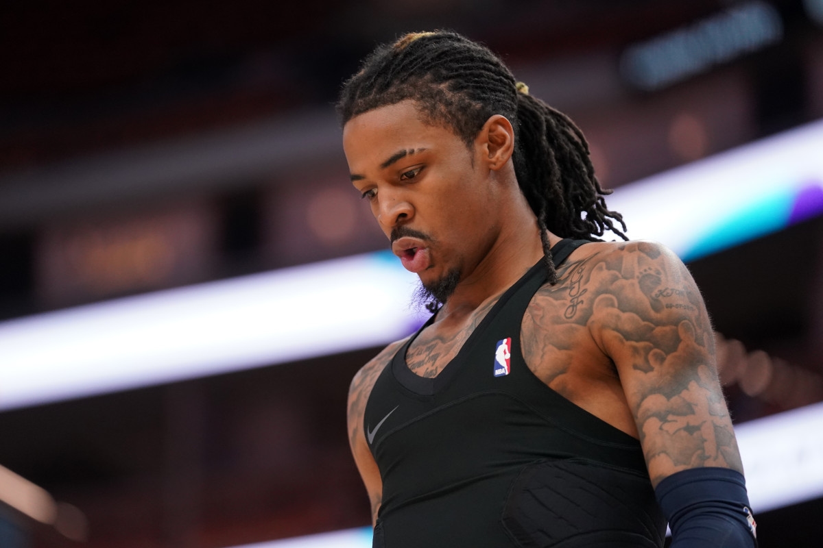 Ja Morant Reacts to Grizzlies' Trade Announcement on Sunday