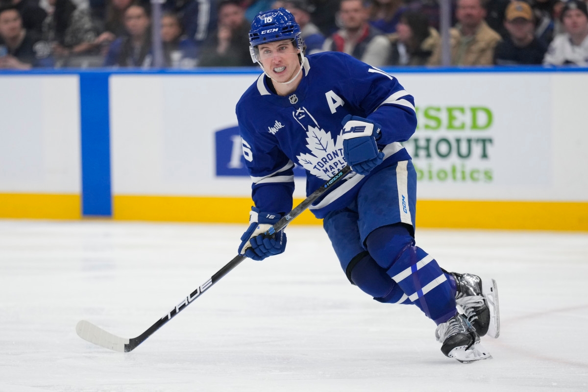 Mitch Marner's Bench Behavior During Panthers-Maple Leafs Game 7 Turns Heads