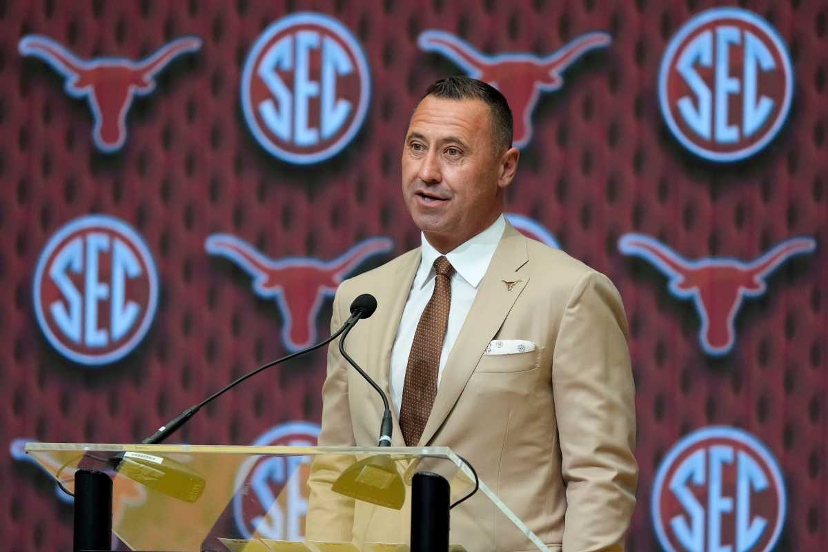 SEC Media Day Gaffe Leaves Steve Sarkisian in an Uncomfortable Spotlight