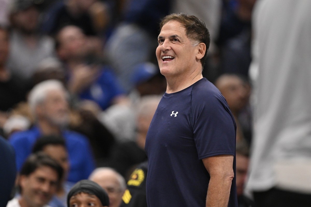 Mark Cuban Reacts to Mavericks' Position in NBA Draft Lottery