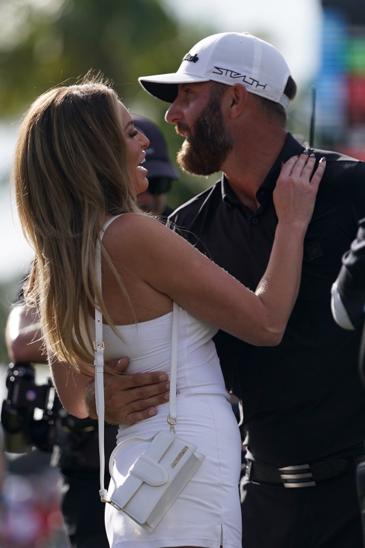 Dustin Johnson and Wife Paulina Gretzky's Revealing Photos Go Viral Before U.S. Open