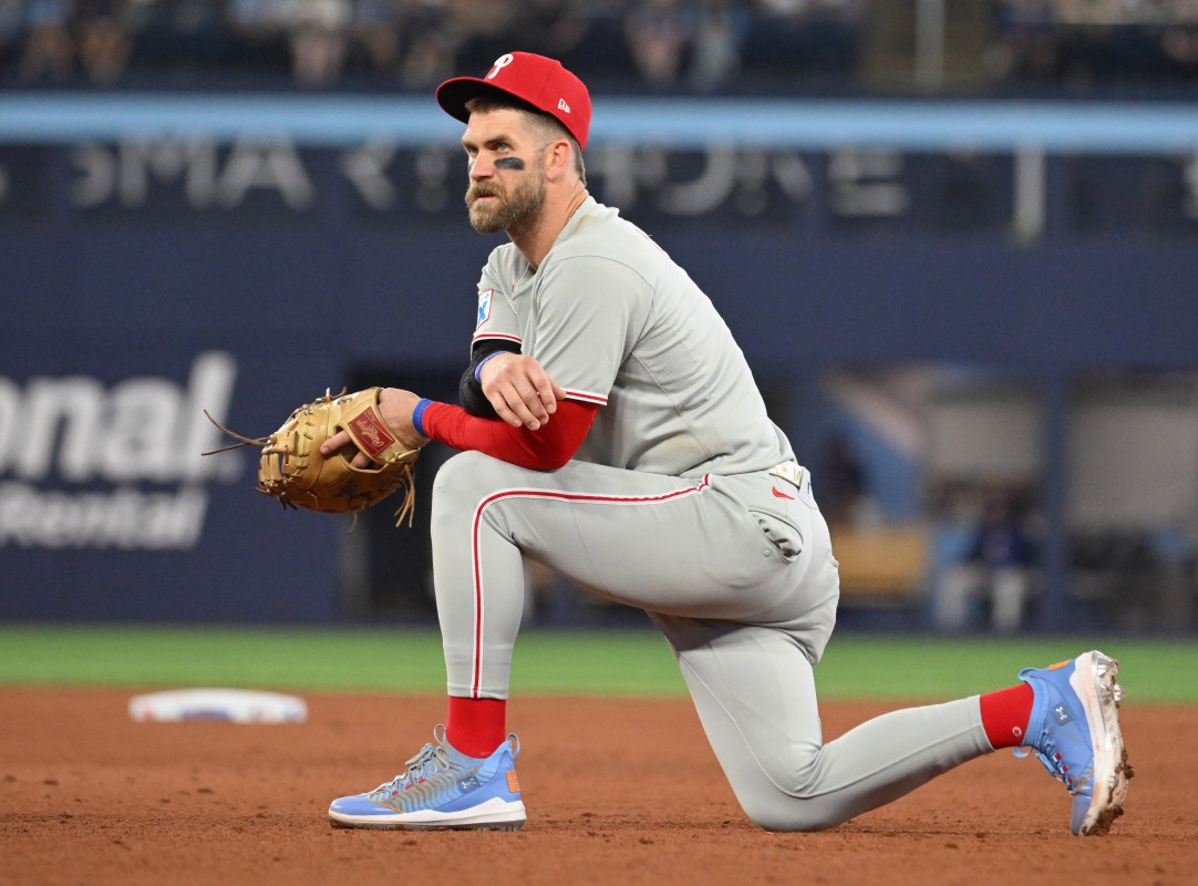 Phillies' Bryce Harper Out of Lineup Again Friday at Pirates