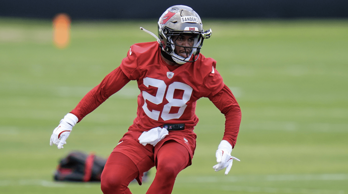 Shilo Sanders contract details with Tampa Bay Buccaneers