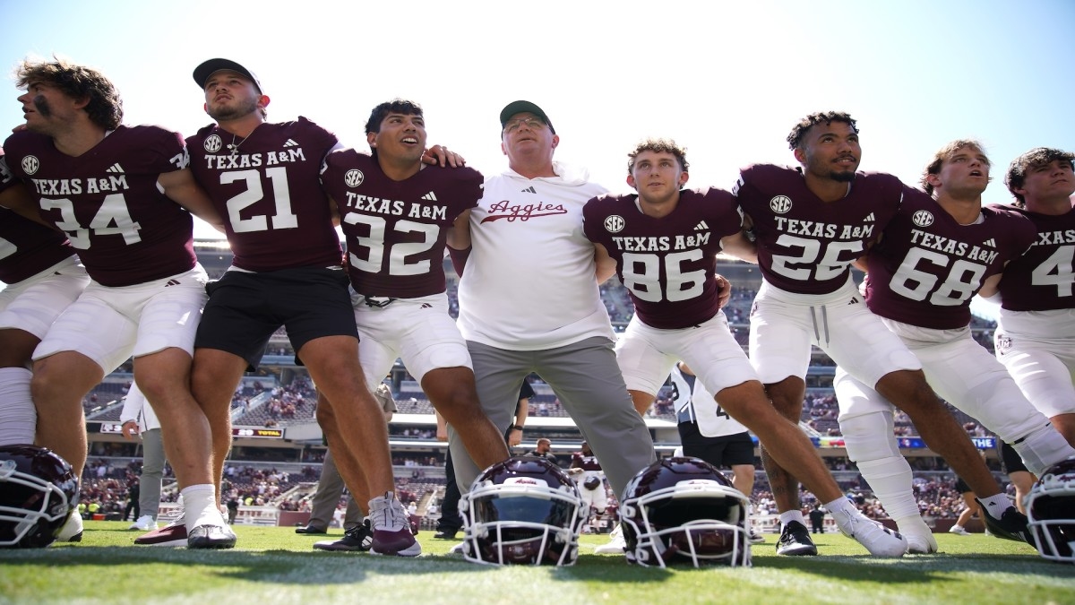 Head Coach Mike Elko Is 'Really Excited About We're Where Going' With His Texas A&M Aggies