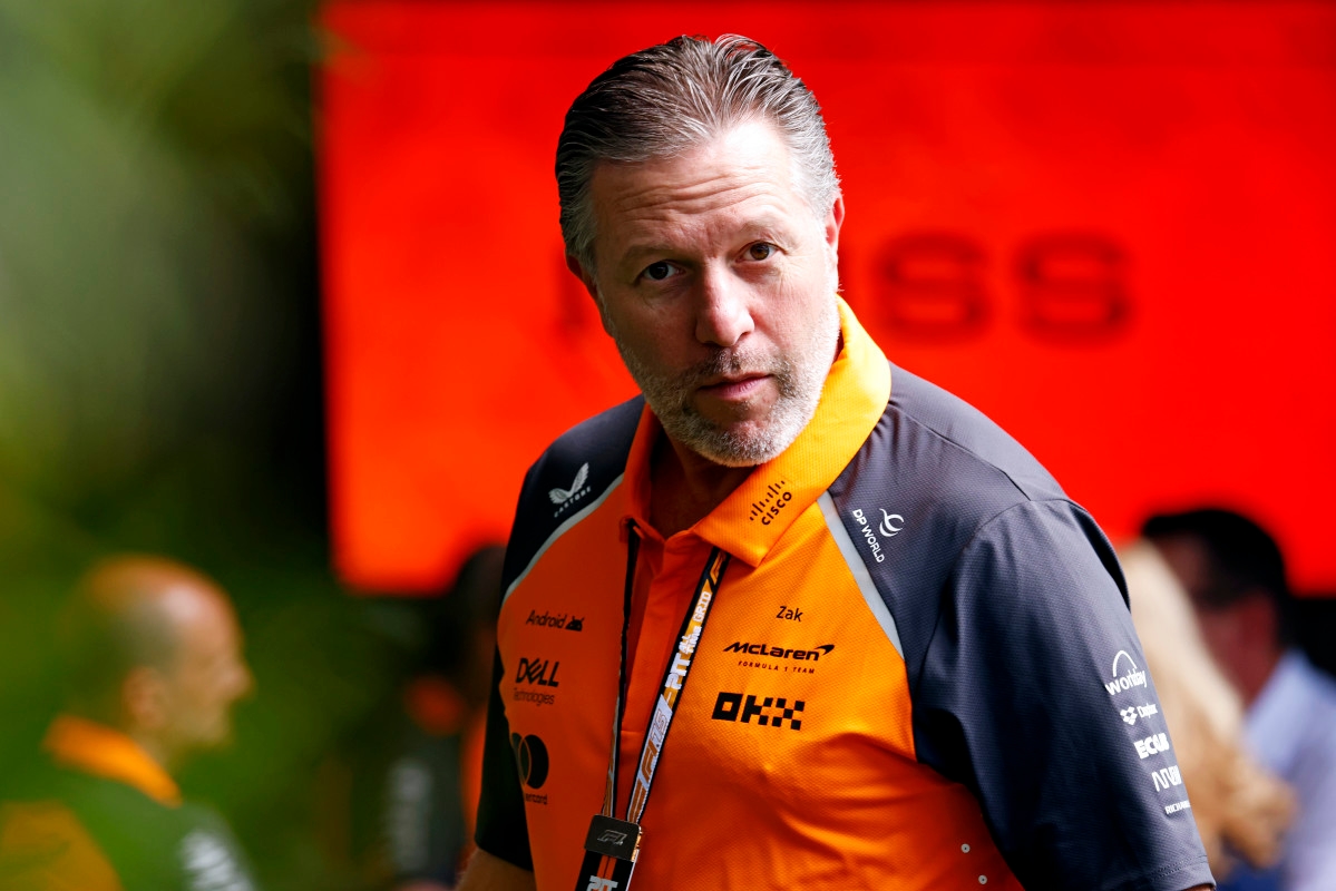 Zak Brown Shows Off $3 Million McLaren Speedtail at British GP