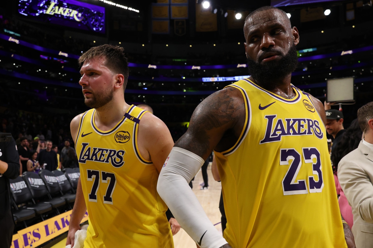Luka Doncic Blamed for Ending LeBron James' Era in Los Angeles