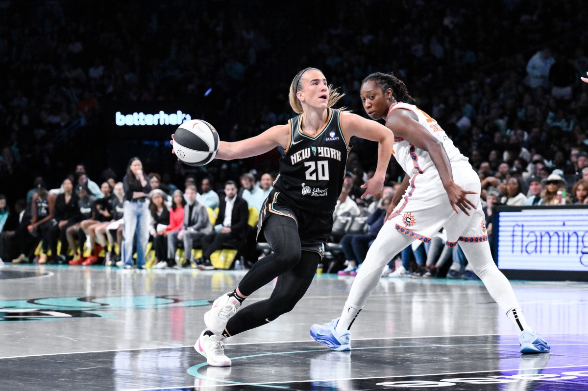 Sabrina Ionescu Comments on Energized Reaction After a Successful Challenge vs. Sun