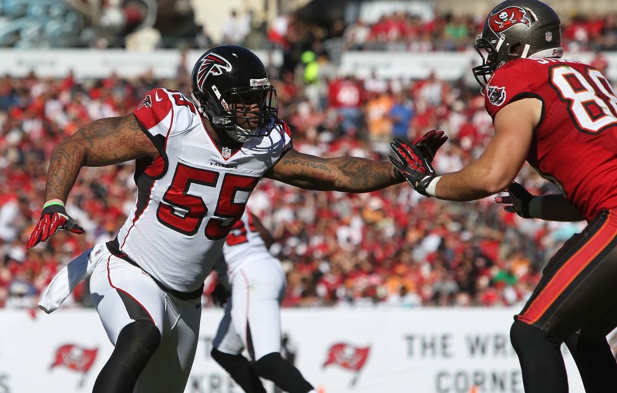 Atlanta Falcons Legend John Abraham Discusses His Case For The NFL HOF, His Journey After Football, Mike Vick, And Arthur Blank