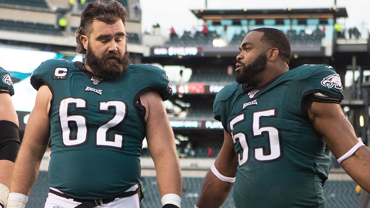 Eagles' Ex Jason Kelce Reacts To Brandon Graham Retirement Speech