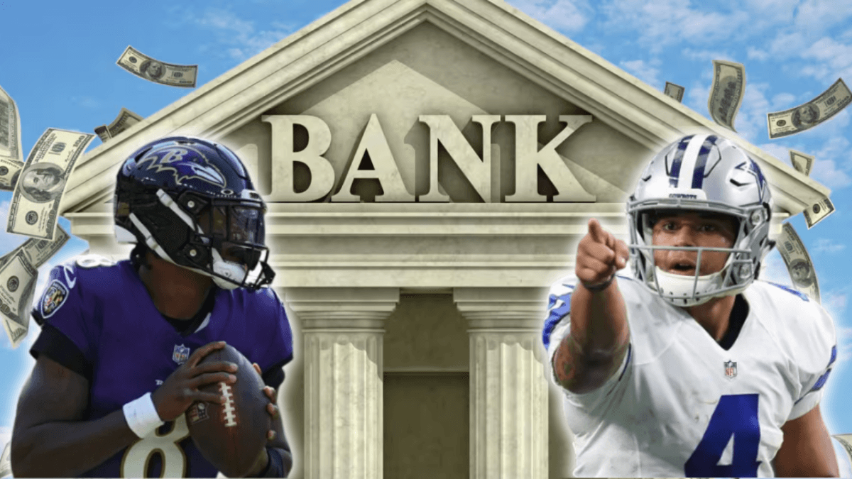 Cowboys' Dak $60 Million Salary In Danger of Lamar Leapfrog with Ravens