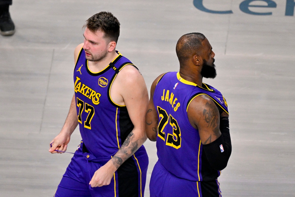 LeBron James Reveals 'First Thing' Luka Doncic Told Him After Lakers Trade