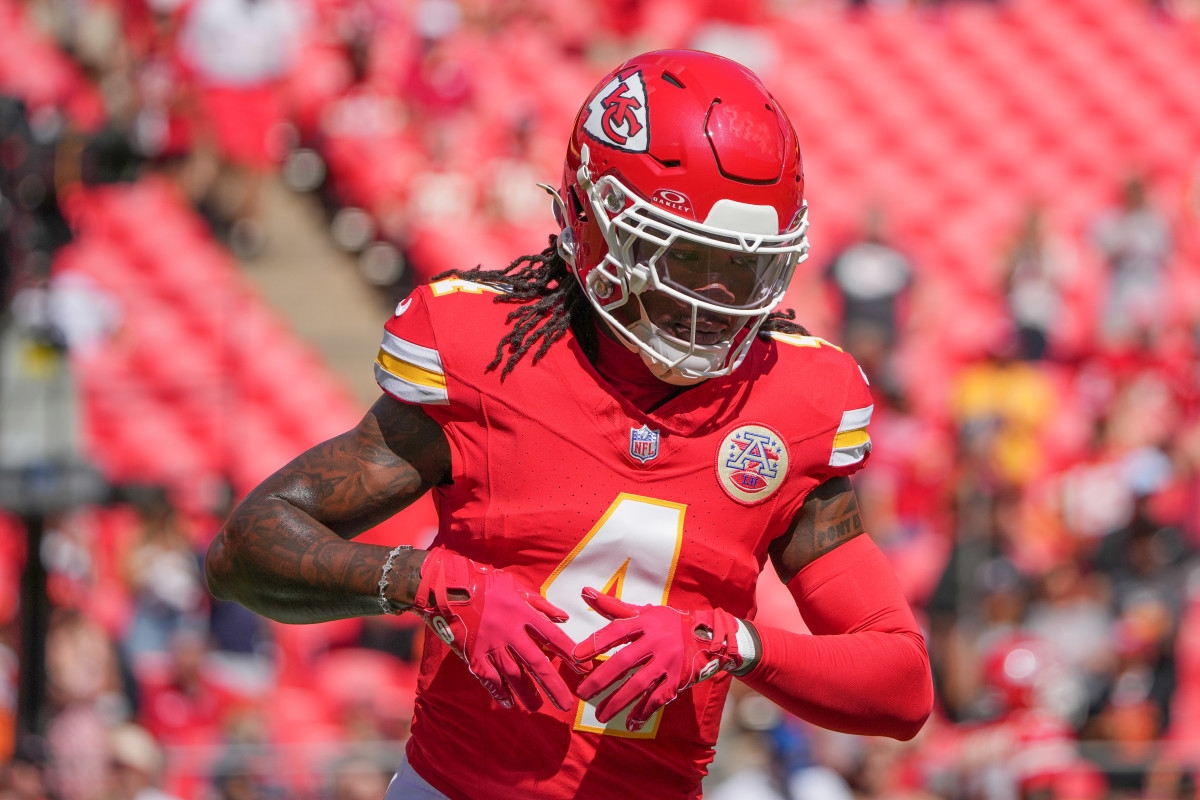 "I think he can be one of the best receivers in the league,'' Patrick Mahomes says of Chiefs wideout Rashee Rice.