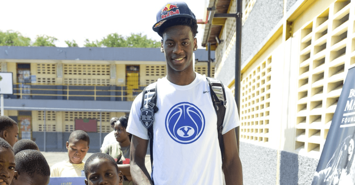 AJ Dybantsa Makes Surprise Nike Appearance in Jamaica