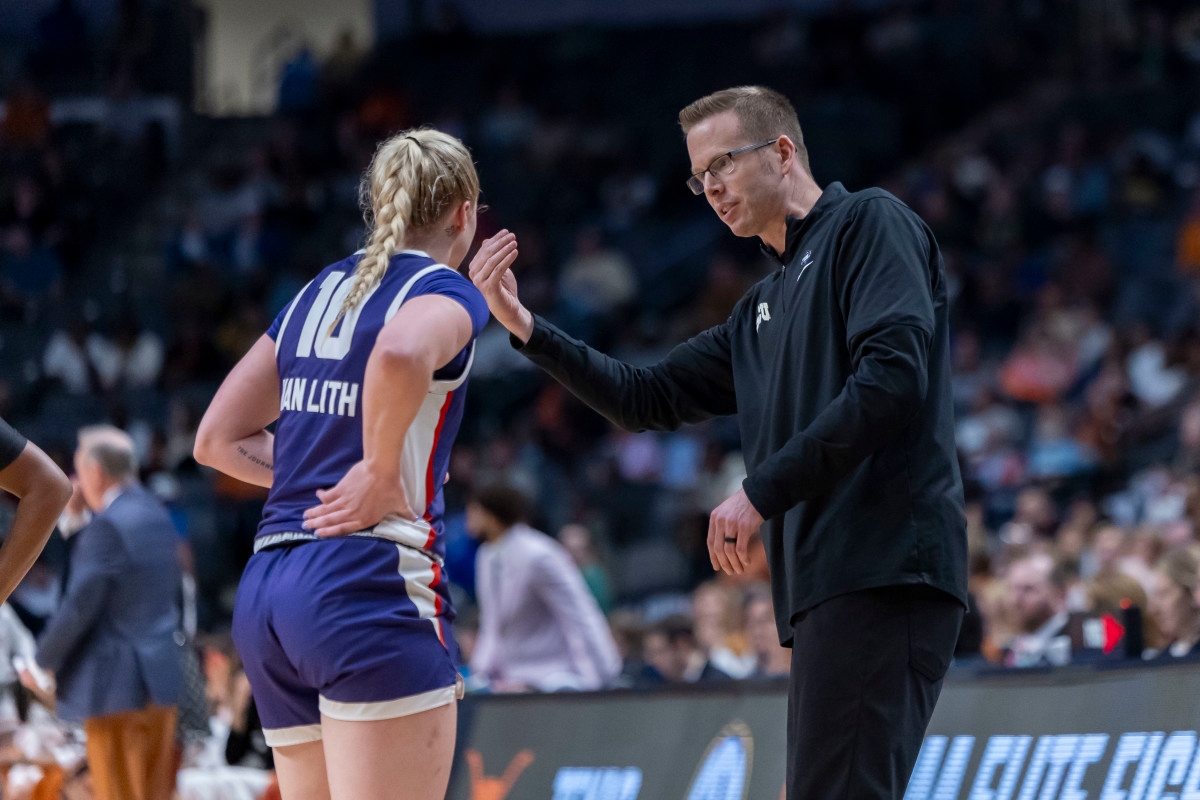 Postgame Exchange Between Hailey Van Lith, TCU Coach is Turning Heads