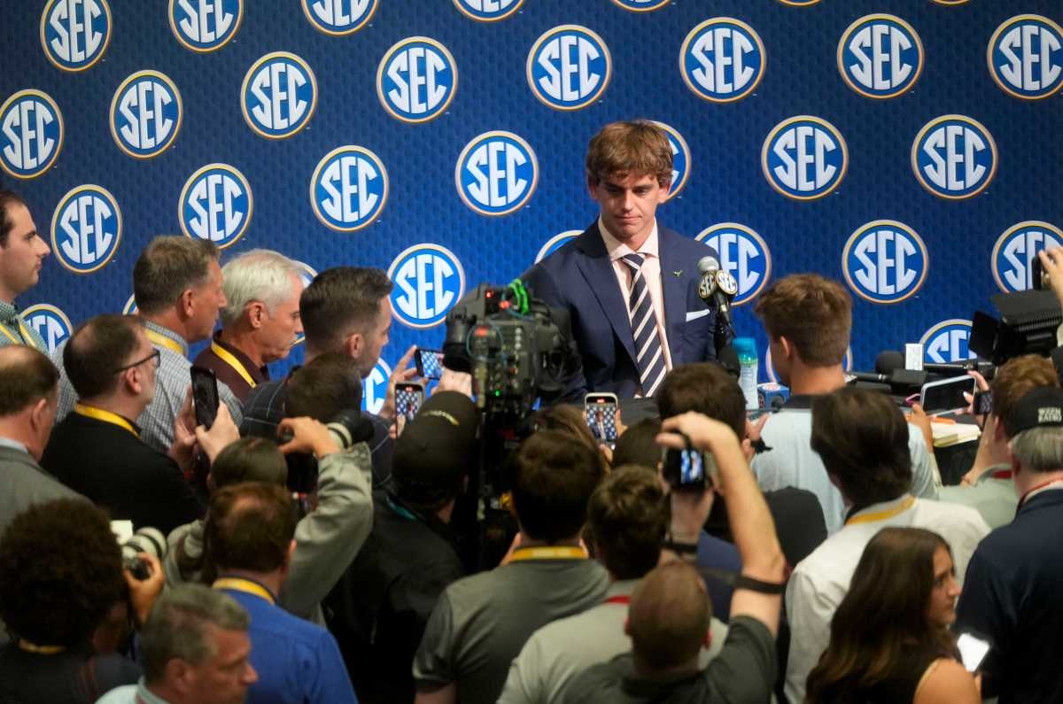 Arch Manning Turns Heads After Interaction With Paul Finebaum