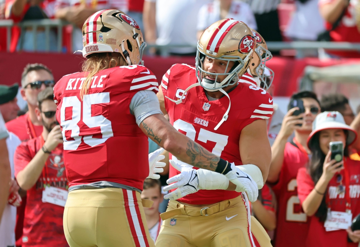 Gronk Names His No. 1 Tight End And It's 'Easy' for Kittle