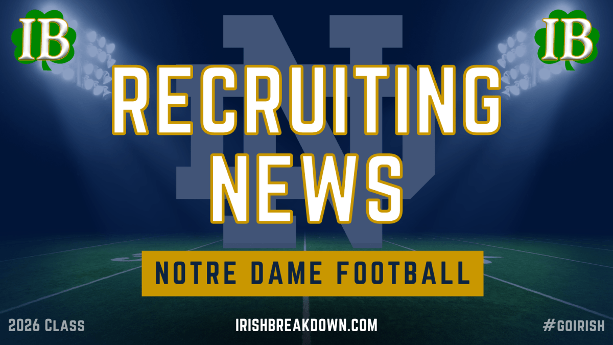 Offensive Lineman Charlie Thom Commits To Notre Dame