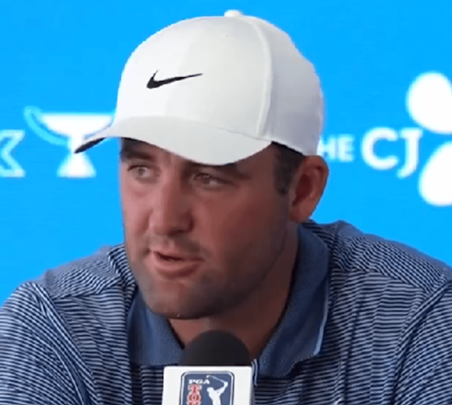 Scottie Scheffler Shouts Out Golf Legend After Sunday's Tournament Win