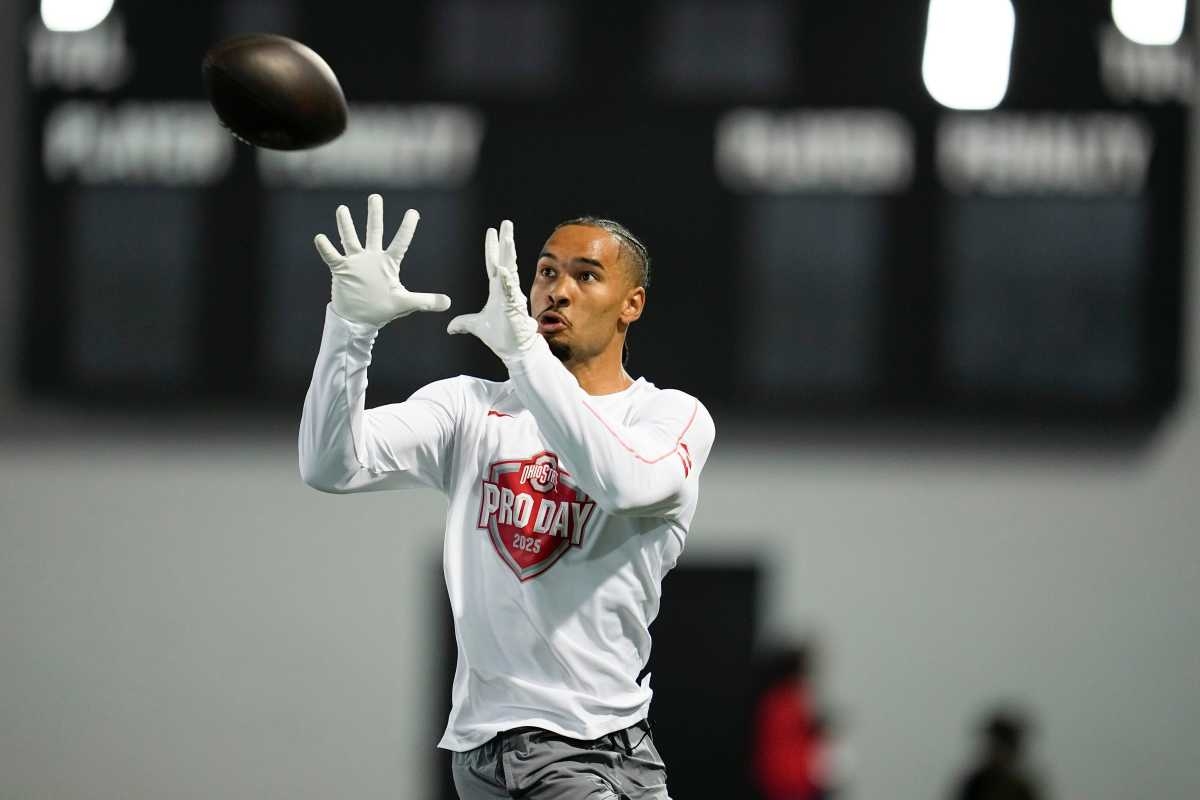 Buccaneers' Jalen McMillan Offers 3-Word Scouting Report On Emeka Egbuka