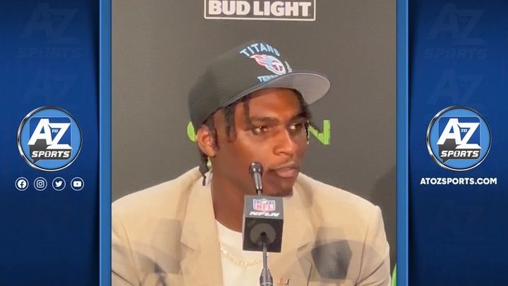 Titans QB Cam Ward Full Press Conference, Post NFL Draft