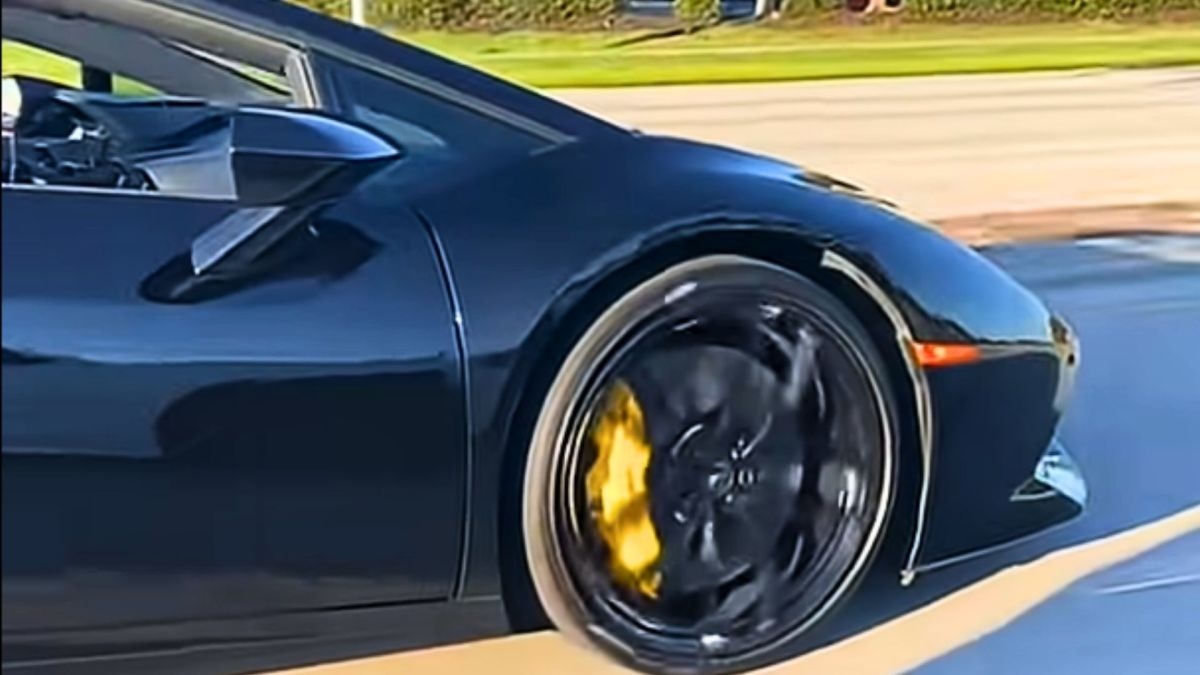 Hypocritical Sheriff Caught Speeding In A Lamborghini On Video