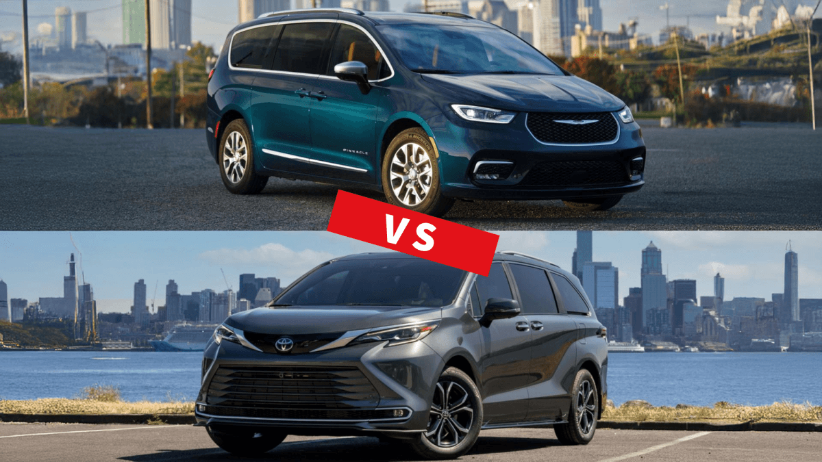 2025 Chrysler Pacifica PHEV vs Toyota Sienna Hybrid: Efficient family hauler grudge match