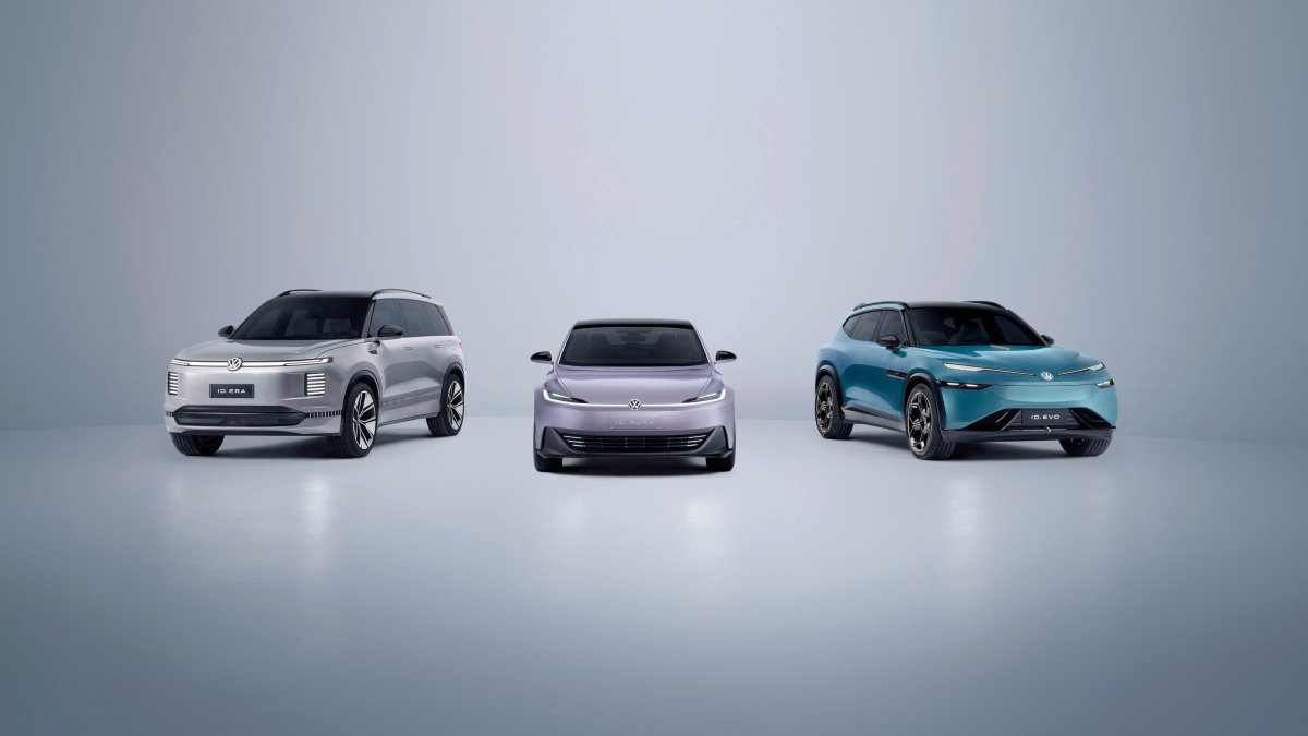 Three New VW EVs Look Production-Ready, But Only For China