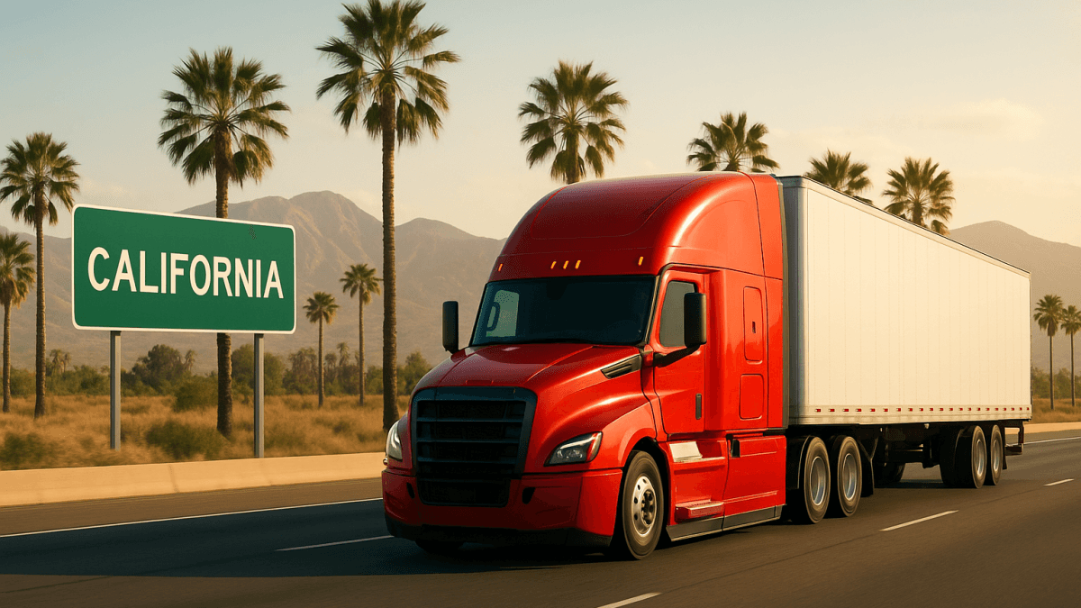 Truck Giants Sue California Over Strict New Emissions Rules