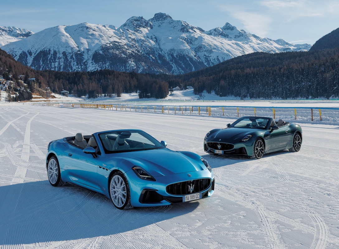 Maserati GranCabrio sets a new standard with base model reveal on ice