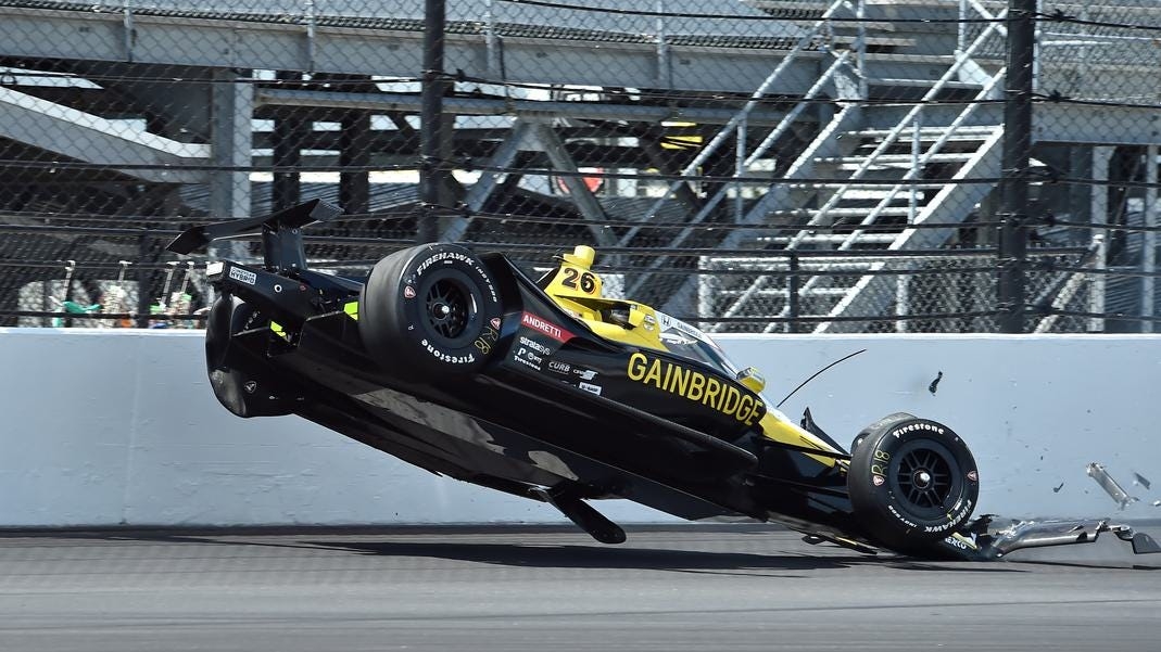 Saturday Indy 500 Qualifying: Horrific Crash Puts Herta Near Back of Grid