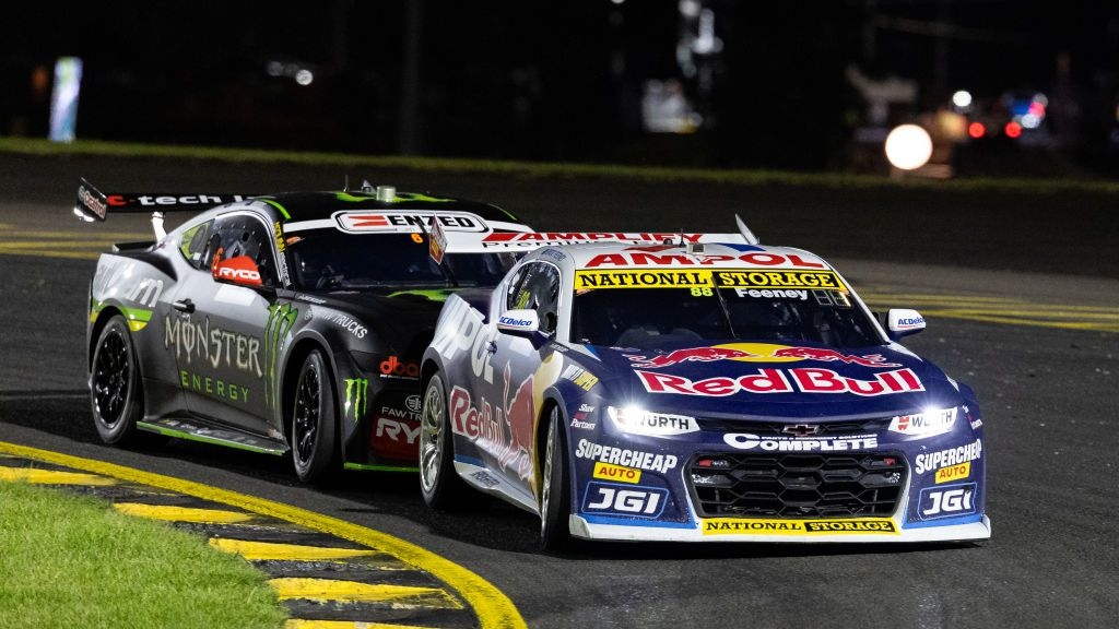 A You-Gotta-See-to-Believe Australian Supercars Finish, Cam Waters Wins by.03 Seconds