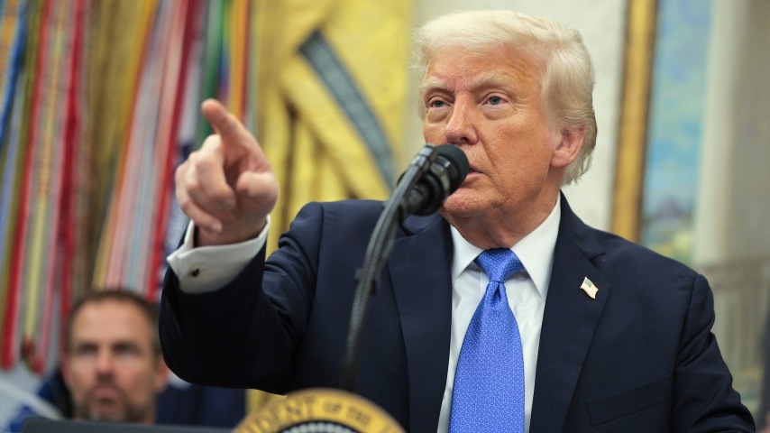 Trump threatens political consequences for any Republicans trying to help PBS, NPR
